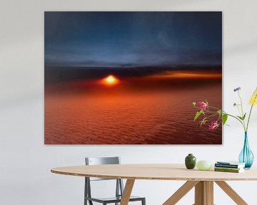 Glühend über den Wolken