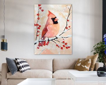 Rode Kardinaal van De Mooiste Kunst