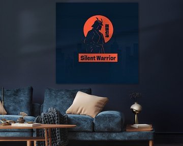 Silent Warrior - Eine neo-japanische Stadtsilhouette