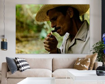 Cigar Man, Pinar del Rio, Cuba sur Frank Laurens