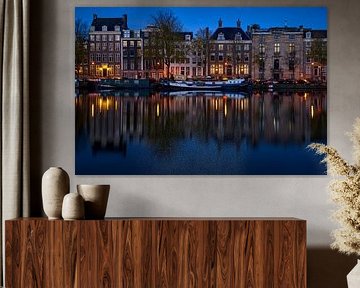 Photo of the Amstel River in Amsterdam, 2020 - 4