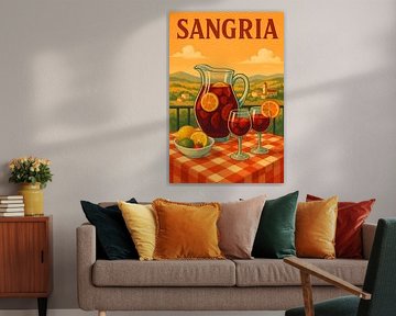 Sangria illustration. by Johannes