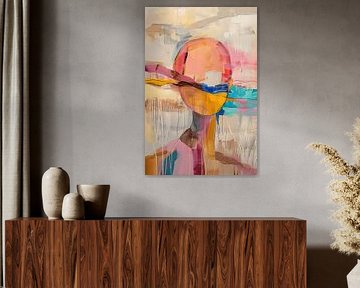 Abstrakte runde Form