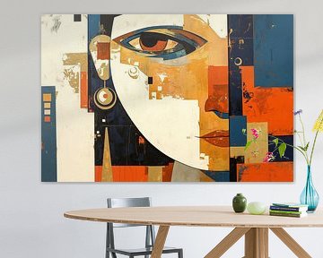 Frau mit intensivem Blick von ARTEO Gemälde