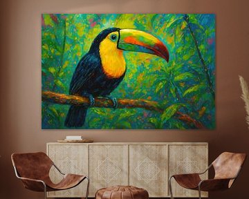 Tukan Malerei. von Johannes