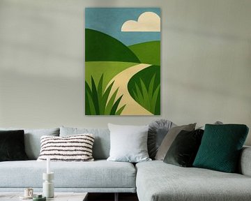 Peinture abstraite. sur Johannes