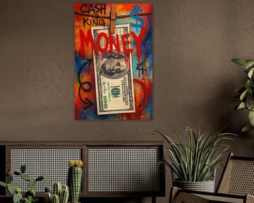 100 Dollar painting. by Johannes