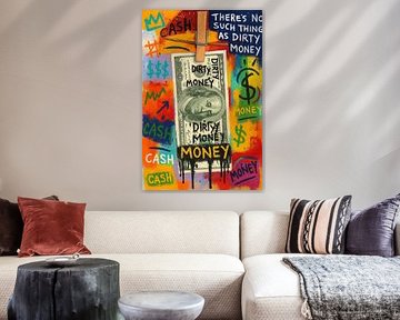 100 Dollar painting. by Johannes