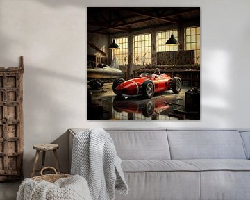 Ferrari Sharknose in der Werkstatt von Jan Keteleer