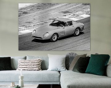 Ferrari 275 GTB klassieke GT sportwagenrace op Spa van Sjoerd van der Wal Fotografie