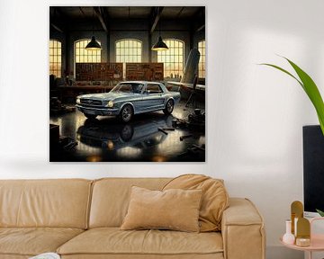 1964 Mustang GT in Vintage Workshop