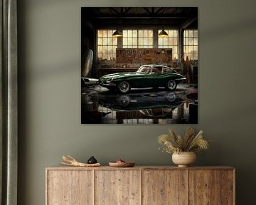 1960 Jaguar E-Type in der Klassik-Werkstatt von Jan Keteleer