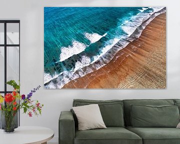 Aerial Summer - Coral Reef Beach