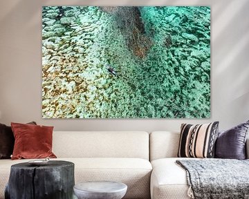 Aerial Summer - Between Two Reefs