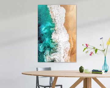 Aerial Summer - Turquoise Waves