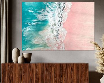 Aerial Summer - Bali Pink Beach