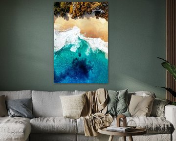 Aerial Summer - Autumn colours by Philippe HUGONNARD