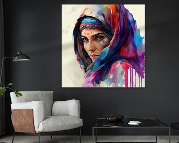 Vivid Veil Seitenportrait