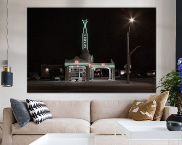 Route 66, Conoco Tower station by Humphry Jacobs