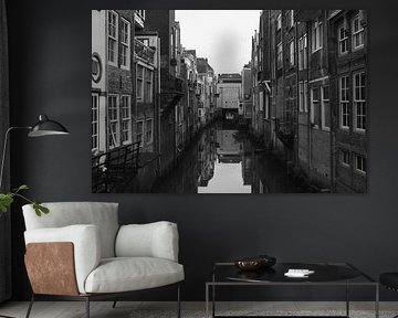 Dordrecht from the Visbrug by Bas de Man