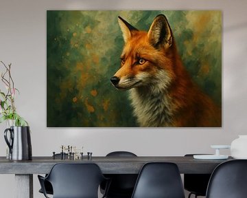 Rotfuchs in der Seitenansicht von Imperial Art House