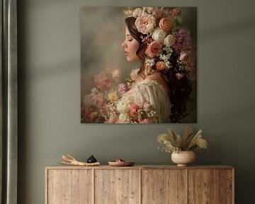 Couronne florale II sur Yaya's