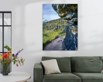 Sächsische Schweiz - Zugang zur Idagrotte