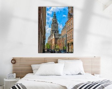 Groningen mit Martini-Turm von Patricia Hofmeester