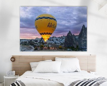 Fire balloon in Cappadocia