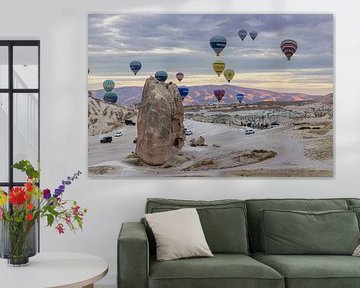 Many balloons in Turkey