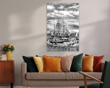 Segeln Sie Amsterdam 2025 Nordseekanal während Sail-in. von Ron van der Stappen