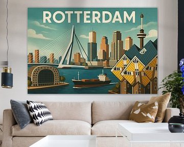 Rotterdam - Ville de ponts et d'avenir