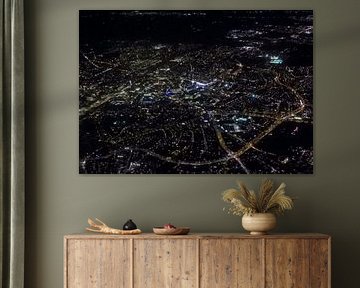 Enschede by night by Aafje Meerdink