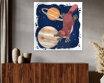 L'ornithorynque dans l'aventure spatiale sur Antiope33