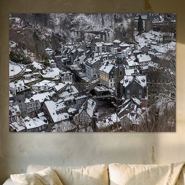 Monschau, a panoramic view