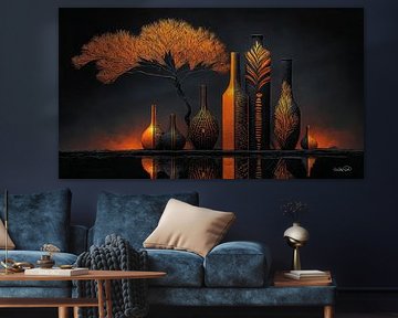 african-black-gold-orange