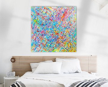 EH PAINTING ART 2002* #0195 Spirited Liveliness