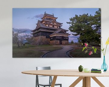 Matsue Kasteel in de Schemering