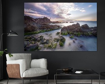Fisherman's Lookout. Dramatic waves and coastal scenery on the east coast of Australia.