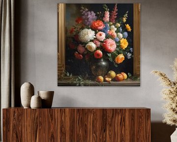 Living Portrait of Flowers