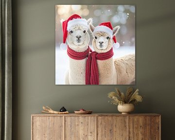 Alpacas at Christmas...