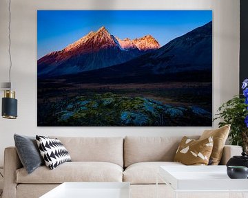 Alpine Glow - Magical Light at the Summit by Sam Mannaerts