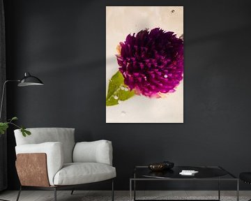 Clover in ice 1 by Marc Heiligenstein