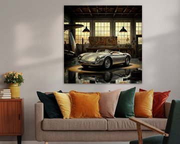 Porsche 550 Spyder sur Jan Keteleer