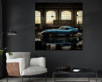 1965 Shelby Daytona in Golden Light by Jan Keteleer