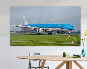 KLM Boeing 777-300 Passagierflugzeug. von Jaap van den Berg