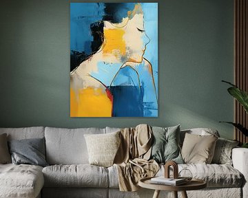 Frau Porträt | Frau Blau