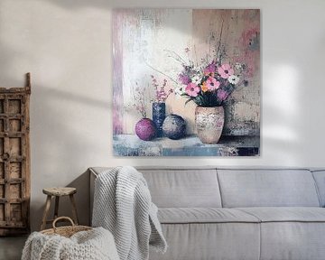 Bouquet in Vase by ARTEO Paintings