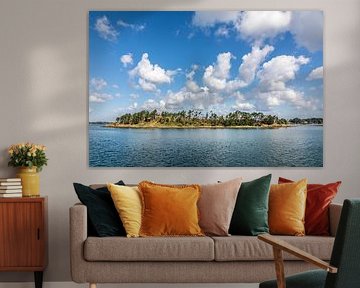 Iles Logoden in the Gulf of Morbihan, Brittany