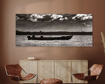 Maître d'équipage Commewijne Suriname sur Michel Groen